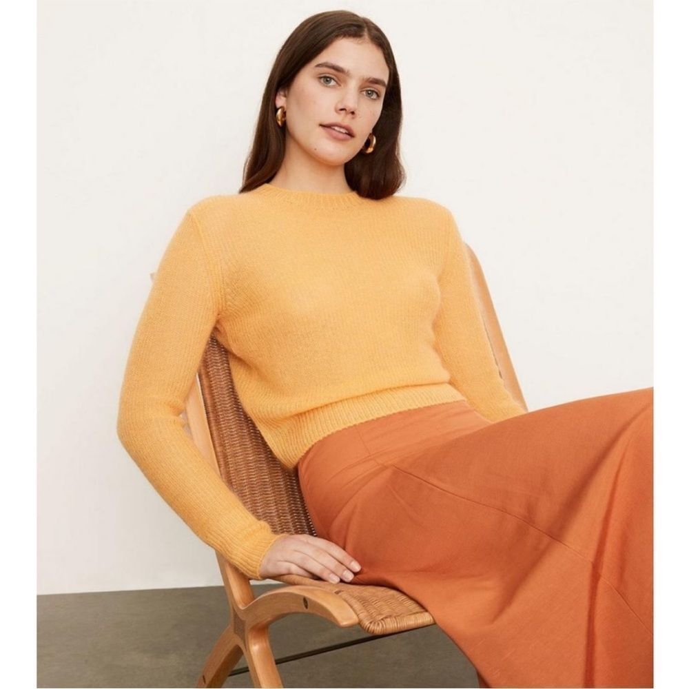 Vince Featherweight Mohair & Wool Blend Sweater